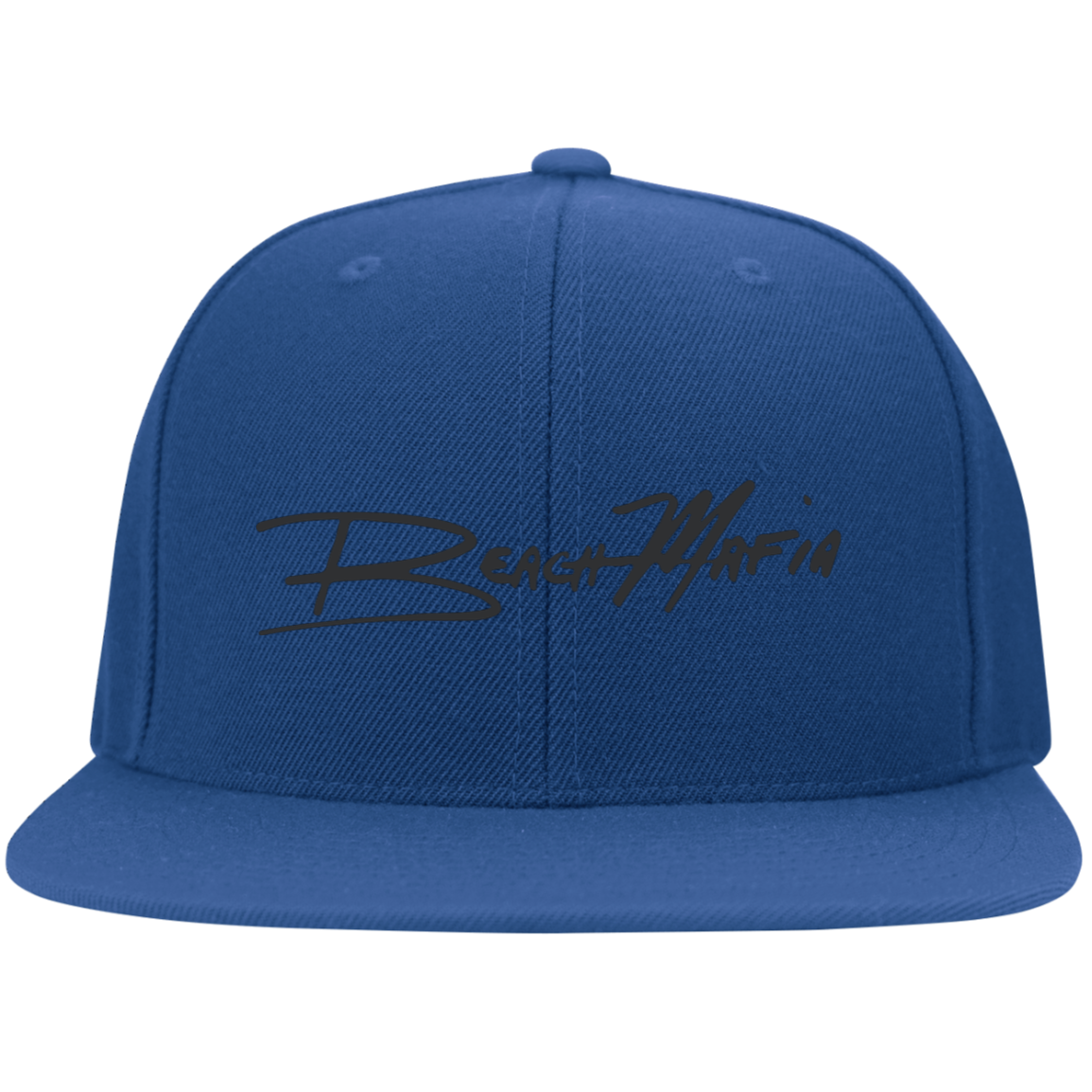 6297F Flat Bill Twill Flexfit Cap