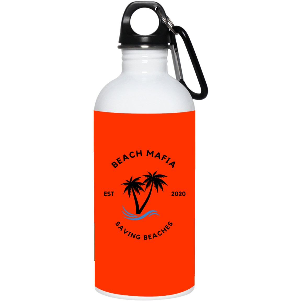 23663 20 oz. Stainless Steel Water Bottle – Beach Mafia - Saving Beaches