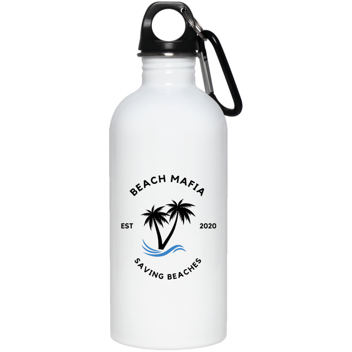 The Boss Stainless Steel Metal Water Bottle in Black – The Bullish