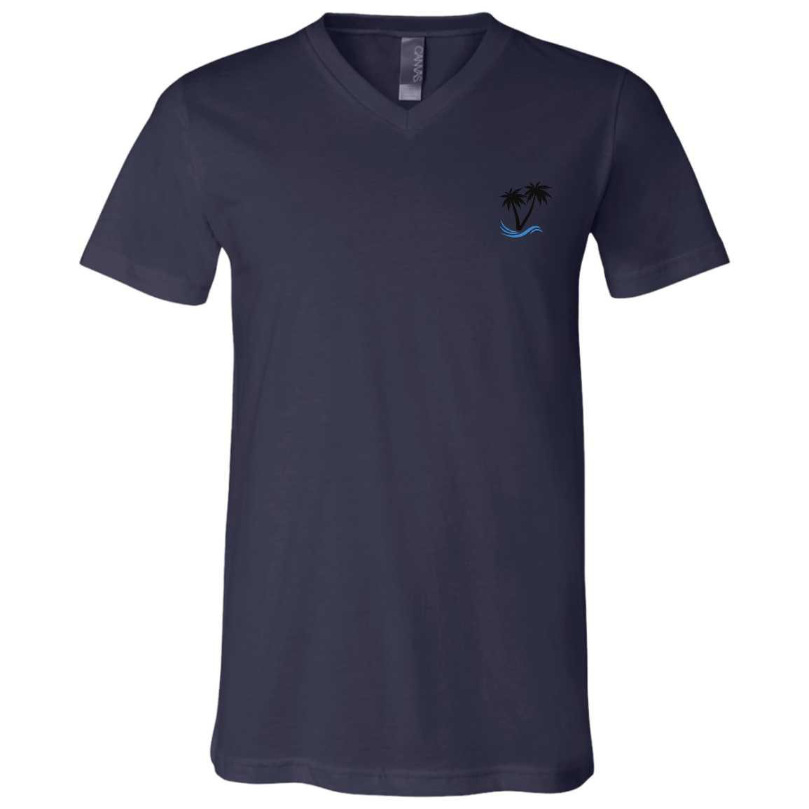 3005 Unisex Jersey SS V-Neck T-Shirt