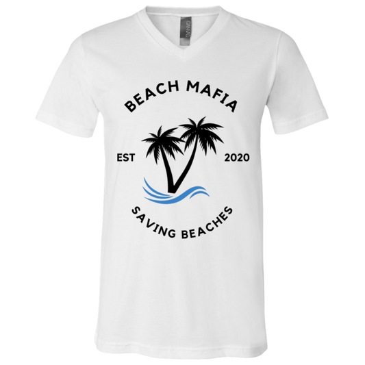 3005 Unisex Jersey SS V-Neck T-Shirt